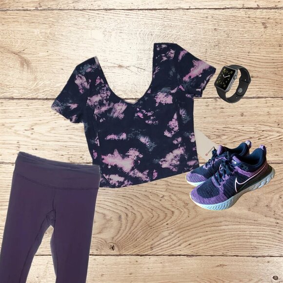 NWT  Lululemon Align Size 8 Purple Lavender  Nulu - Picture 1 of 7